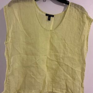 Eileen Fisher Women's Yellow Top